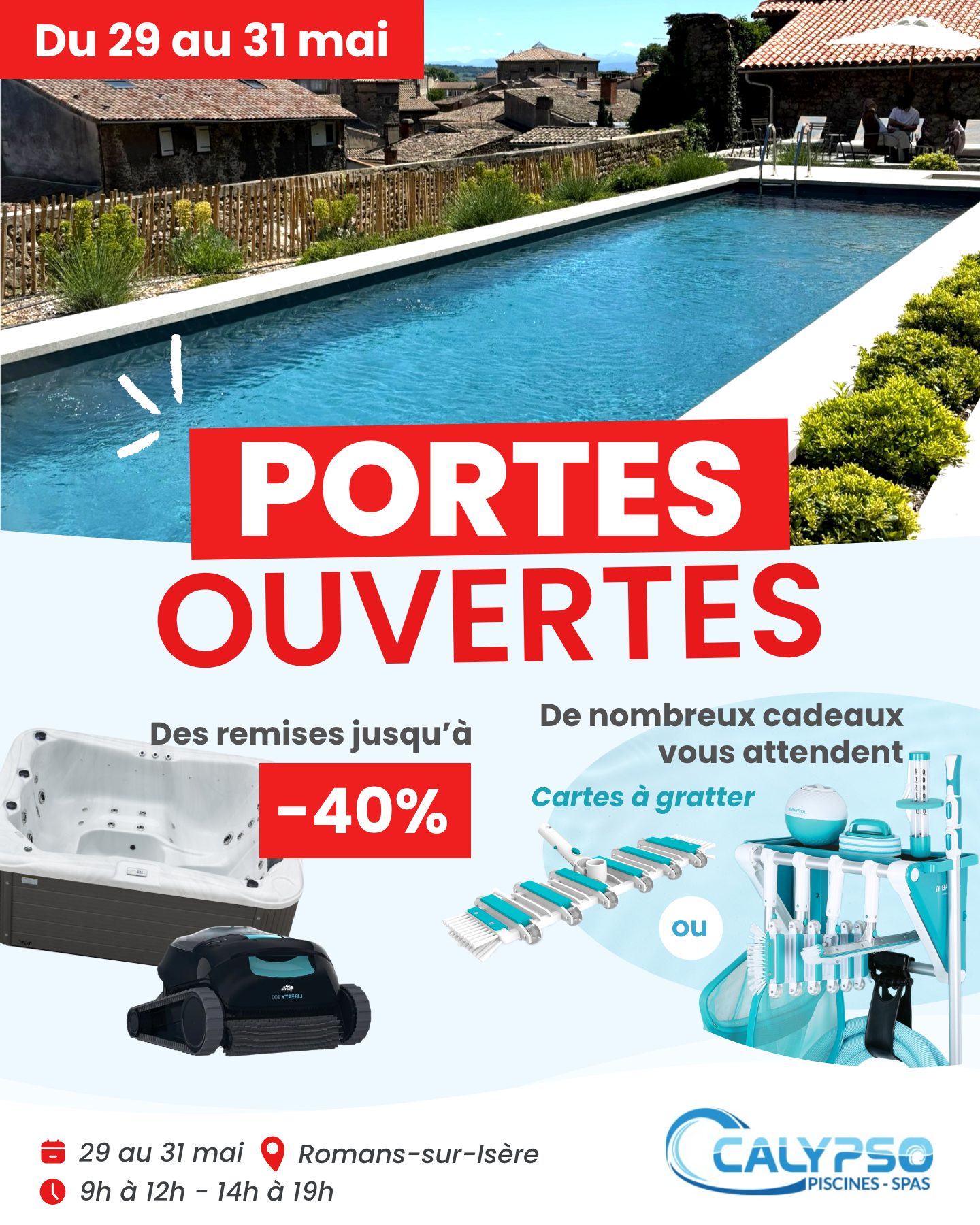 Portes Ouvertes 29 au 31 mai 2025